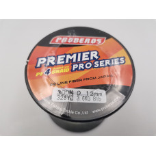 Шнур Proberos X4 300м 0.12мм 8lb 3,6kg